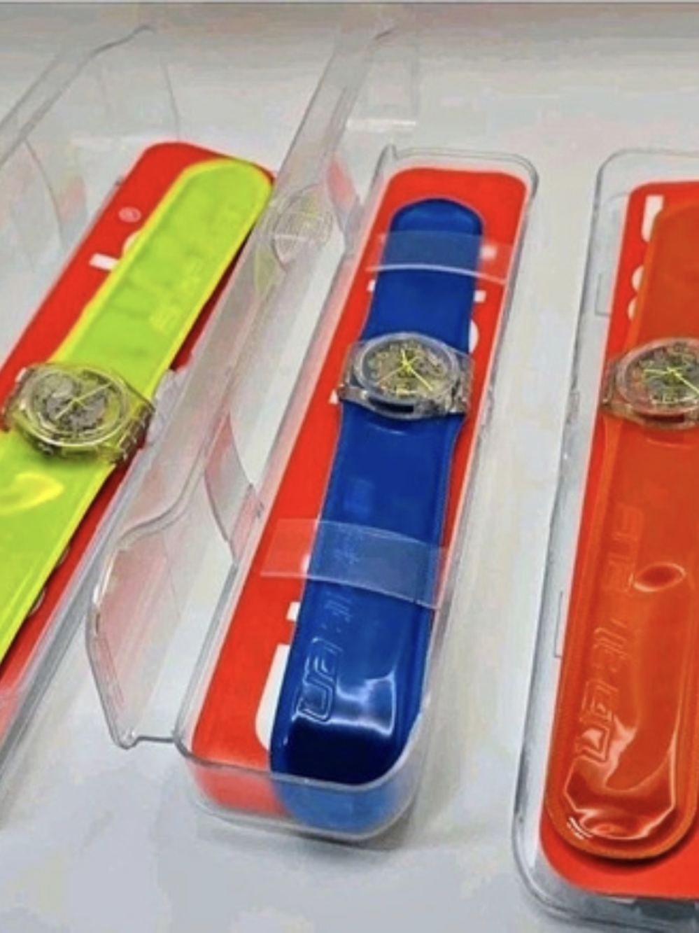 Swatch Snap It On Collection Slap Watch Set of 3